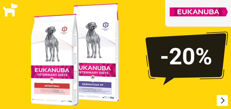 Eukanuba veterinair hondenvoer 12kg 20% korting LET OP 2 MND