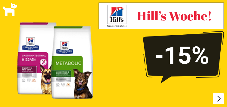 Hill's week, aanbieding 2 Prescription Diet kleine zakken hond 15% korting Let op van 14 tm 20 sep DOG