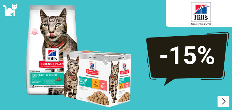 Hill's Science Plan Perfect Weight en Light 15% korting LET OP TM 13 SEP CAT