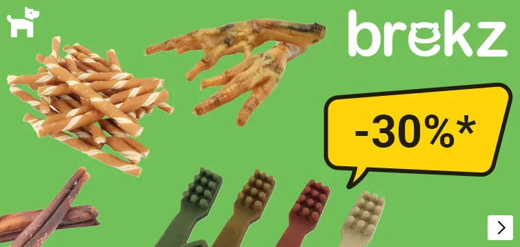 BREKZ SNACKS 10% - 30% korting DOG