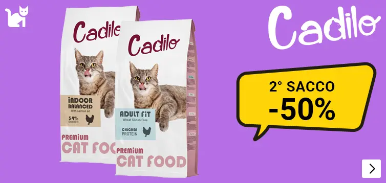CADILO DROOG 2e zak 50% korting CAT