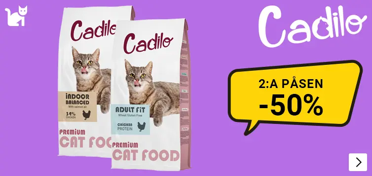 CADILO DROOG 2e zak 50% korting CAT