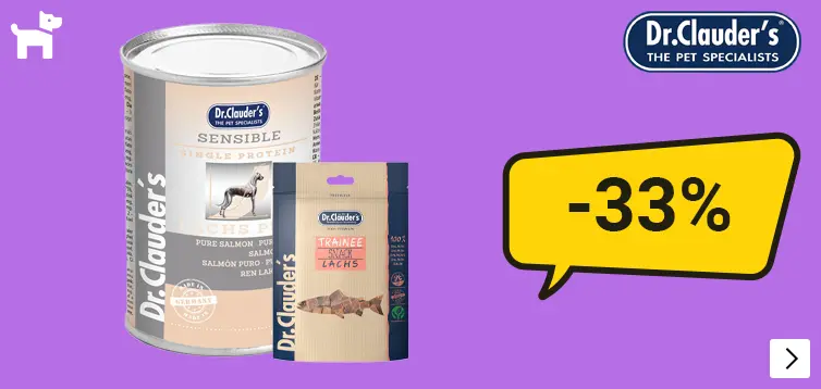Dr clauders ALLEEN NL natvoer en snacks 33% korting DOG