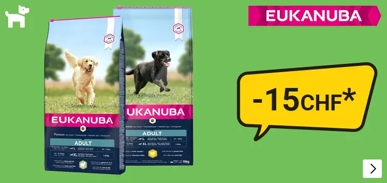 Eukanuba 12 en 15 kg diverse varianten multi buy € 15 korting per 2
