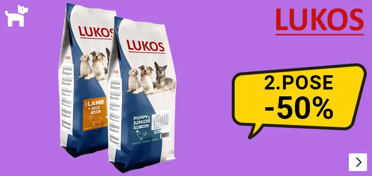 LUKOS 2e zak 50% korting DOG