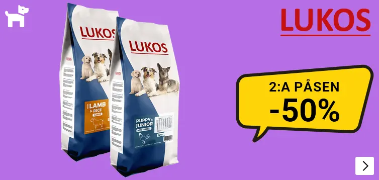 LUKOS 2e zak 50% korting DOG
