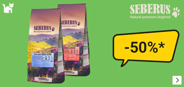 SEBERUS 25% en 50% korting DOG