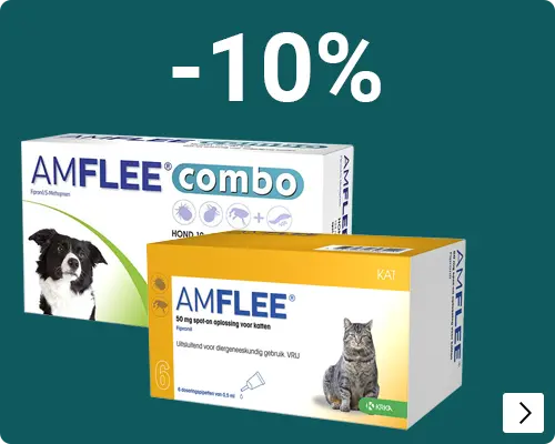 AMFLEE 10% korting DOG CAT