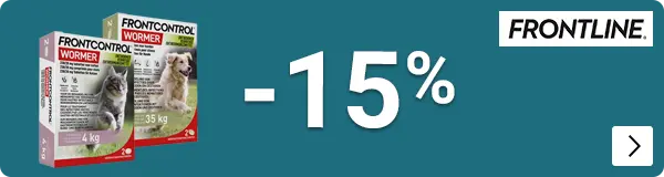 FRONTCONTROL van FrontLine 15% korting DOG CAT
