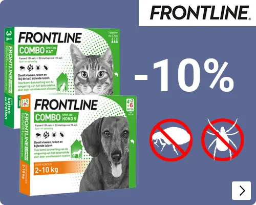 FRONTLINE 10% korting DOG CAT