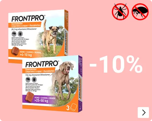 FRONTPRO 10% korting DOG