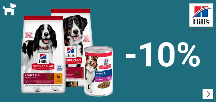 Hill's lifestage 10% korting zowel hond als kat DOG