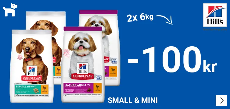 Hill's hondenvoer Small&Mini multi buy €12 korting bij 2x 6kg