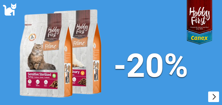 HobbyFirst Feline kattenvoer 4,5 kg 20% korting CAT