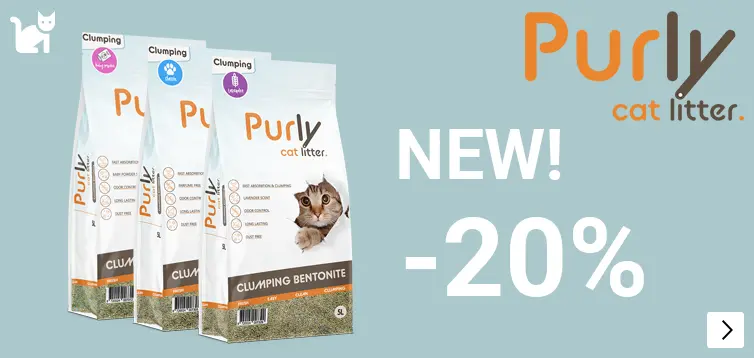PURLY CLUMPING BENTONITE INTRODUCTIE CAT