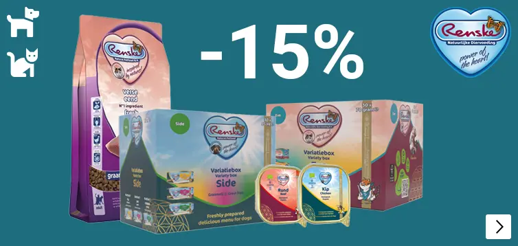 RENSKE VARIATIEBOX-BIO-SUPERPREM 15% korting DOG CAT