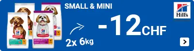 Hill's hondenvoer Small&Mini multi buy €12 korting bij 2x 6kg