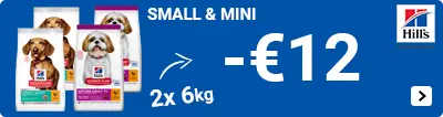 Hill's hondenvoer Small&Mini multi buy €12 korting bij 2x 6kg