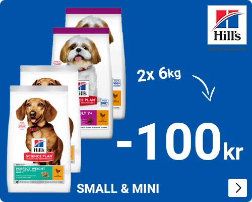Hill's hondenvoer Small&Mini multi buy €12 korting bij 2x 6kg