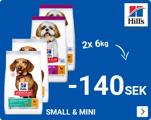 Hill's hondenvoer Small&Mini multi buy €12 korting bij 2x 6kg