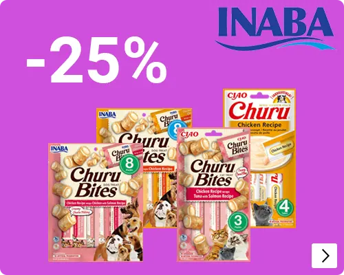 inaba ciao churu honden en kattensncks 25% korting DOG CAT