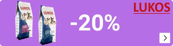 LUKOS  20% korting DOG