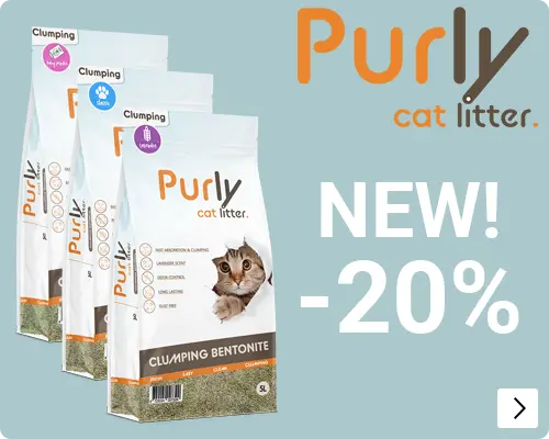 PURLY CLUMPING BENTONITE INTRODUCTIE CAT