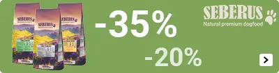 SEBERUS 20% tot 35% korting DOG