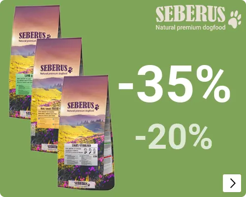 SEBERUS 20% tot 35% korting DOG
