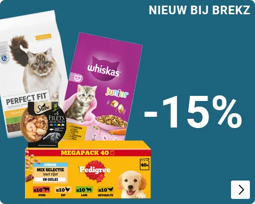 nieuw bij Brekz oa Whiskas 7kg, Diverse perfect fit 7kg  kattenvoer en pedigree nat hondenvoer 40pak