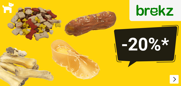 BREKZ HONDENKOEKJES EN -SNACKS tot 20% korting DOG