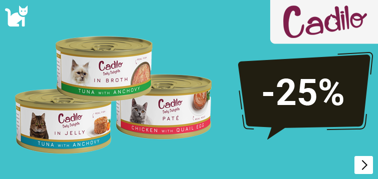 CADILO NATVOER 25% korting CAT