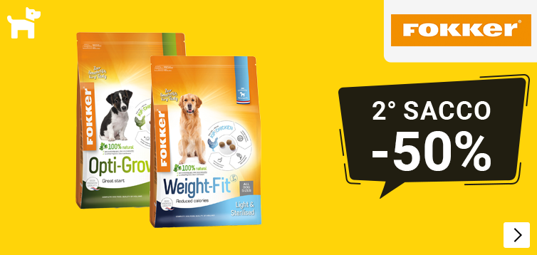 FOKKER HOND 2e zak halve prijs DOG