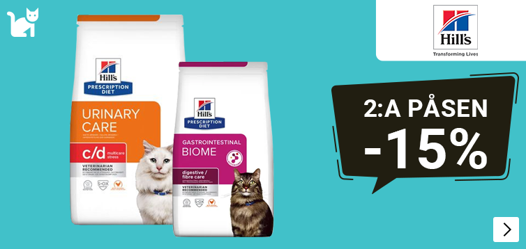 Hill's Prescription diet 2e zak 15% korting let op afwijkende termijn CAT
