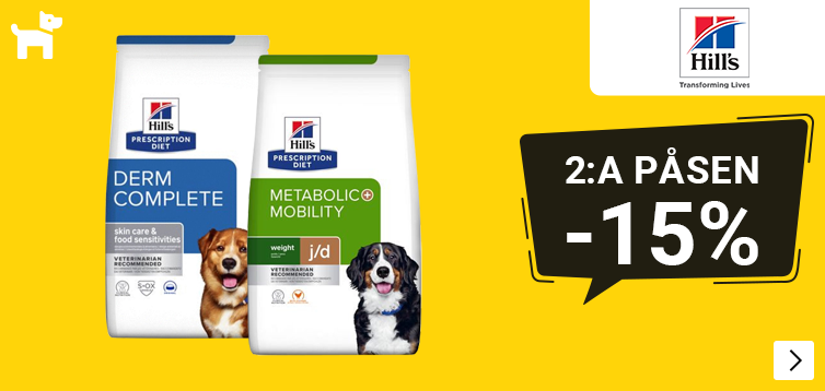 Hill's Prescription diet 2e zak 15% korting let op afwijkende termijn DOG