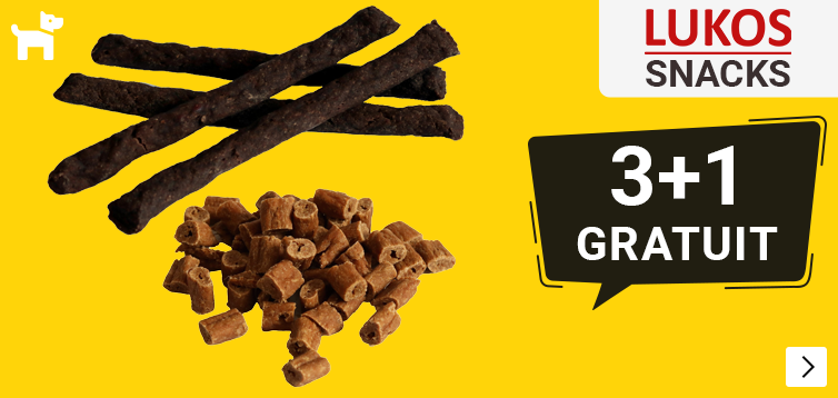 LUKOS SNACKS 3+1 gratis DOG