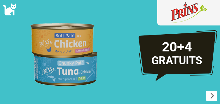 Prins pate 70gram blik 20+4 gratis CAT