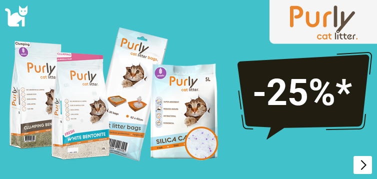 PURLY tot 25% korting CAT