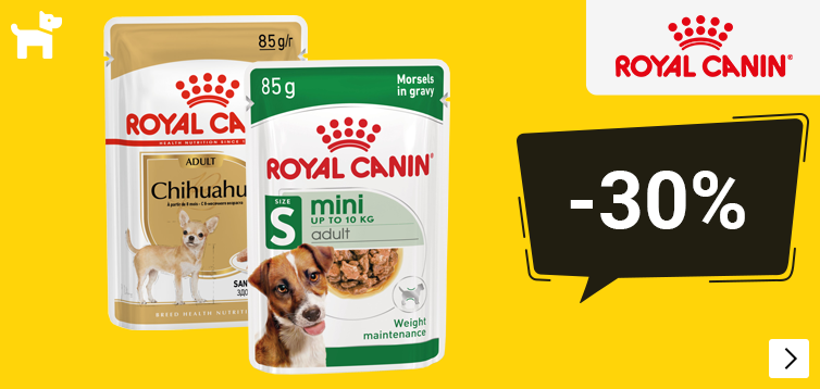 Royal Canin reguliere natvoer hond 30% korting DOG